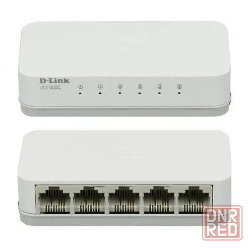 Коммутатор switch D-Link DES-1005C; 5-port 10/100 Мбит/с Донецк - изображение 1