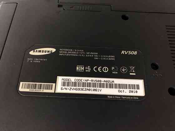 Ноутбук Samsung RV508 T3500 4Gb 120Gb Win7 Донецк