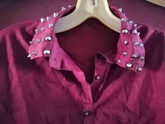 Продам блузу блузку рубаху сорочку шипы, р. 42-44 Донецк