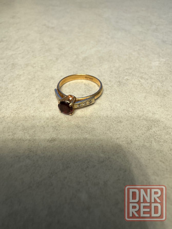 Золотое кольцо с бриллиантами Донецк - изображение 5