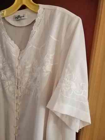 Блуза блузка большого размера с вышивкой р. 56-60 Донецк