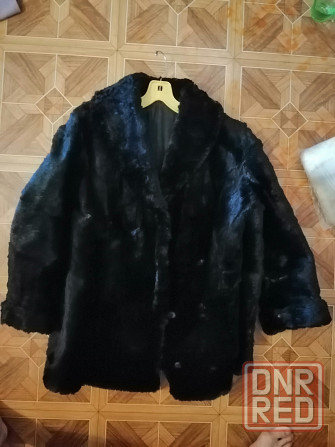 Продам шубу полушубок натуральный котик, р. 56 Донецк - изображение 1