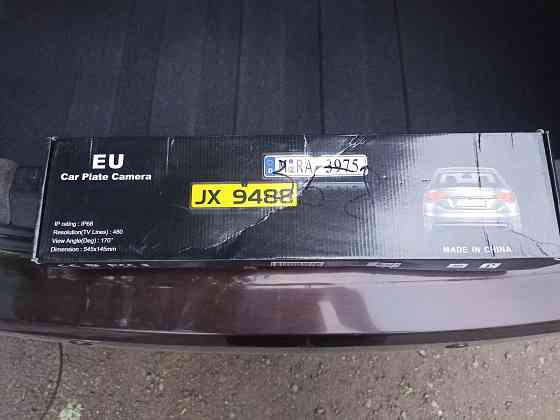 Камера заднего вида в рамке номерного знака JX-9488 с подсветкой Донецк
