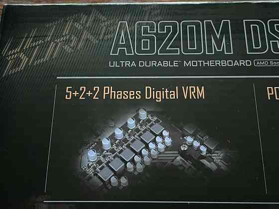 Материнская плата Gigabyte A620M DS3H (sAM5, AMD A620) Донецк