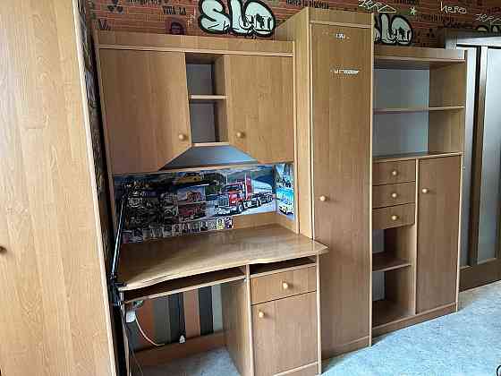 Продам модульную систему (стенка, полки, шкафы, компьютерный стол) в детскую Донецк