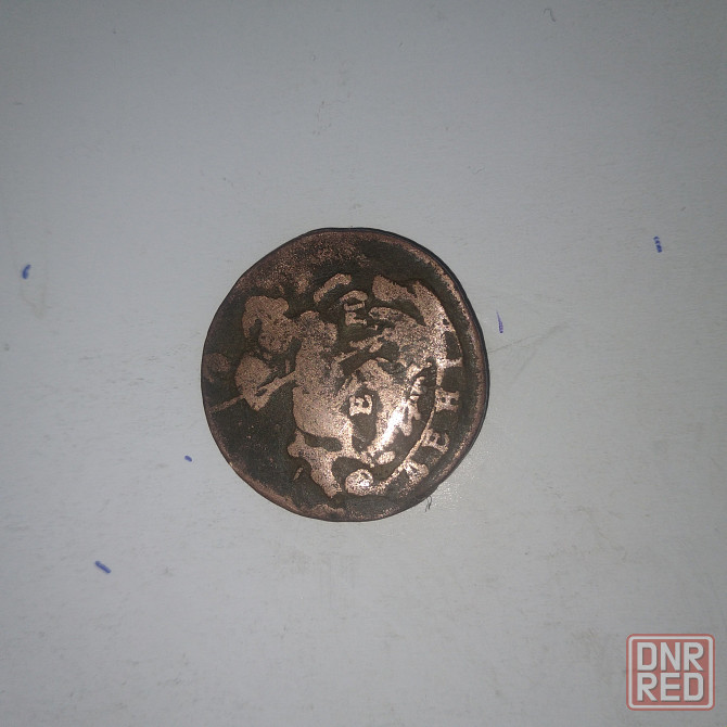 Денга 1768 года. Медная монета эпохи Екатерины-2. Донецк - изображение 2