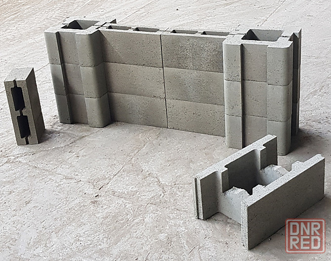 Блок заборной колонны (320×320×188) Донецк - изображение 4