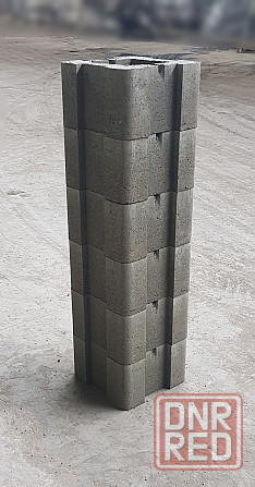 Блок заборной колонны (320×320×188) Донецк - изображение 3
