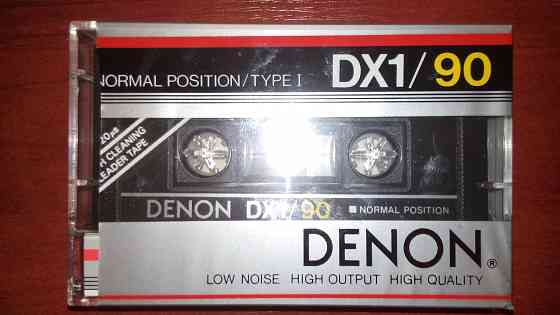 аудио кассета DENON 1983 год Донецк