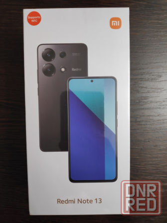 Смартфон Xiaomi Redmi Note 13 6 128 гб NFC черный Новый Донецк - изображение 1