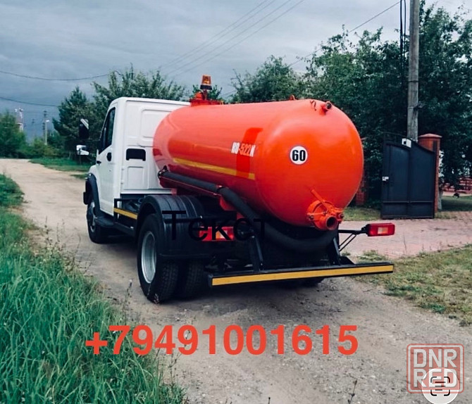 выкачка сливных ям, туалетов, септиков, автомоек, биотуалетов. Донецк - изображение 1