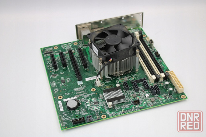 комплект 1151 мать + проц + видеокарта rx 570 Донецк - изображение 1