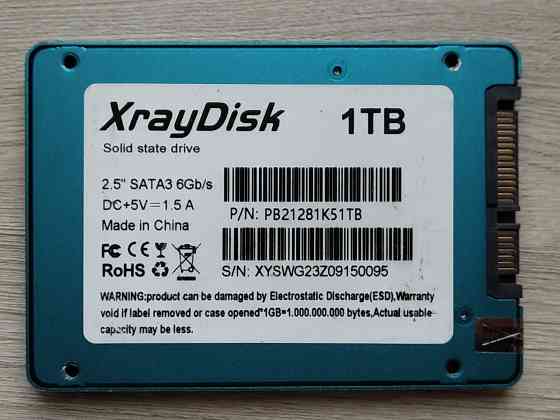 SSD XrayDisk 1TB Шахтерск