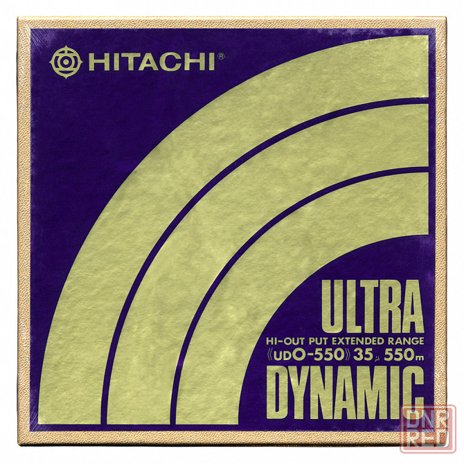 Бобина катушка с магнитной лентой Hitachi Ultra - редкая Новая Донецк - изображение 1