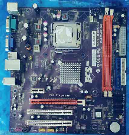 Материнская плата Asus H110M-K и psi express gf 705 Донецк