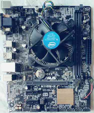 Материнская плата Asus H110M-K и psi express gf 705 Донецк