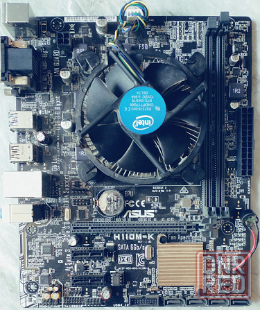 Материнская плата Asus H110M-K и psi express gf 705 Донецк - изображение 1