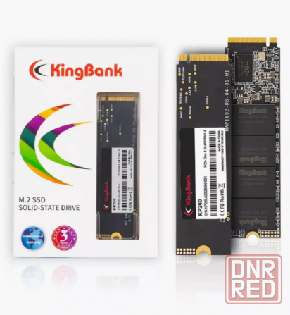 SSD NVME KingBank KP260 на 1 TB PCI-E 4.0 5000 Мб/с Новый Донецк - изображение 2