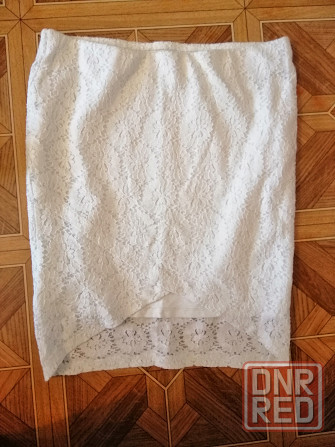 Продам юбку гипюровую, р. 42 Донецк - изображение 1