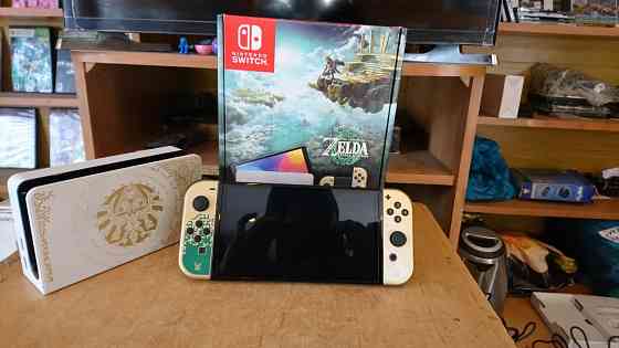 Nintendo Switch OLED+игры! Лимитированный! Zelda edition! Донецк