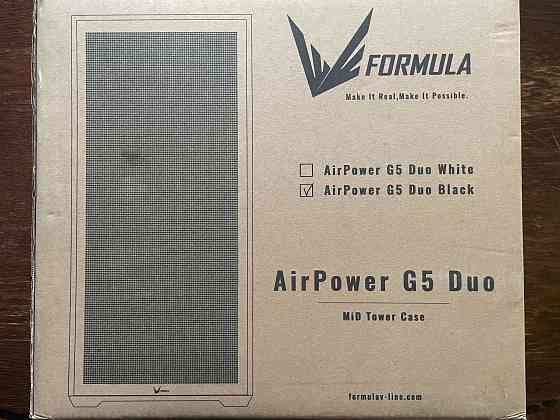 Корпус Formula Air Power G5 DUO 2x160 mm, 1x120mm, USB 3.0+USB Type-C Донецк