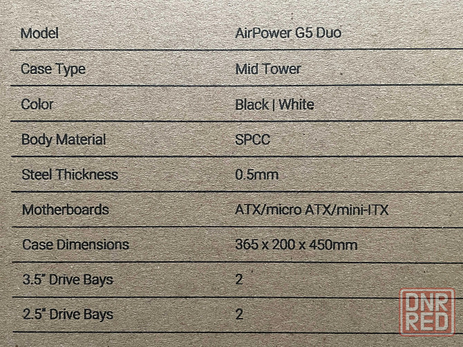 Корпус Formula Air Power G5 DUO 2x160 mm, 1x120mm, USB 3.0+USB Type-C Донецк - изображение 3