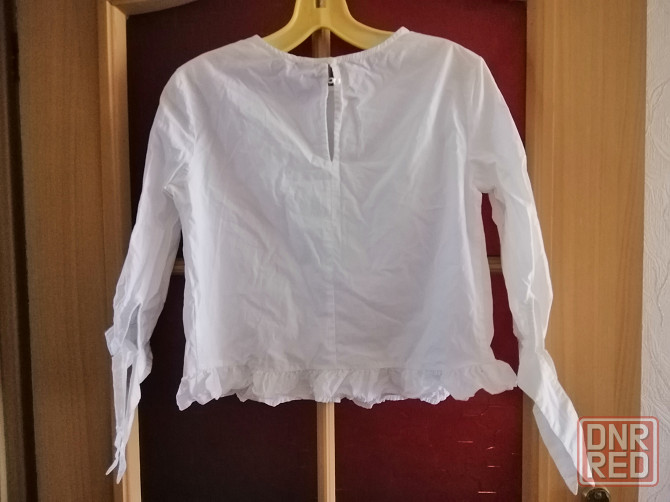 Блуза белая блузка Bershka S (26) Донецк - изображение 2