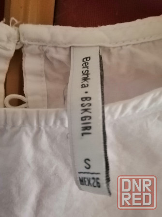 Блуза белая блузка Bershka S (26) Донецк - изображение 4