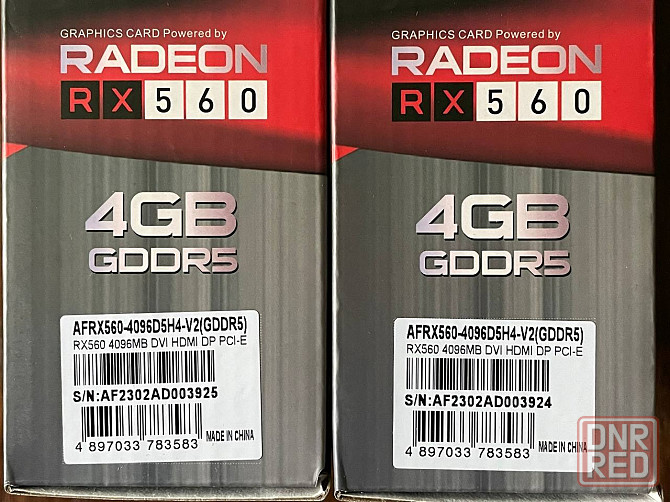 Видеокарта AFOX Radeon RX 560 4GB GDDR5 (128bit) Донецк - изображение 5