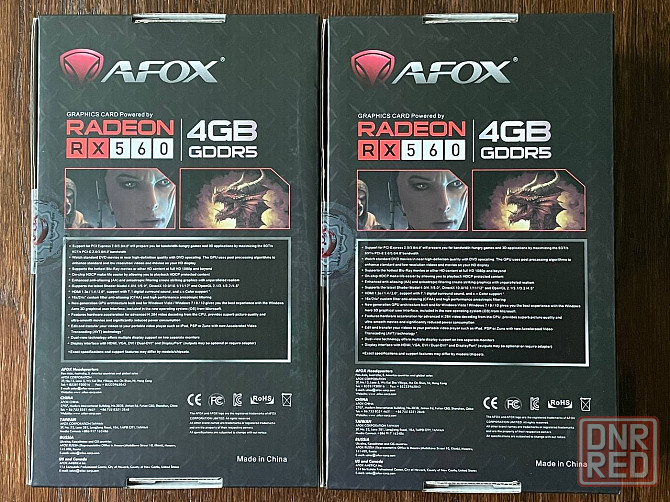 Видеокарта AFOX Radeon RX 560 4GB GDDR5 (128bit) Донецк - изображение 3