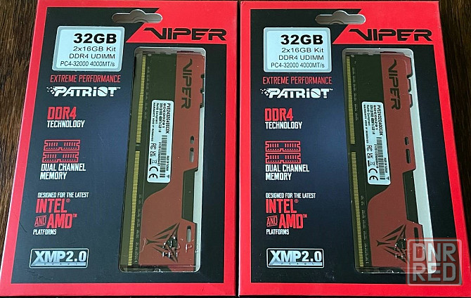 Память Patriot DDR4-4000 32GB PC4-32000 Viper Elite II (2x16GB) Донецк - изображение 1