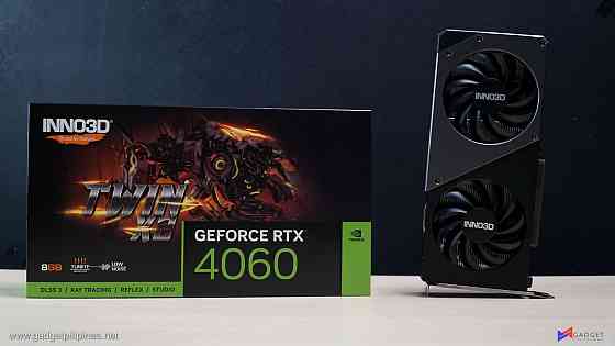 Видеокарта NVIDIA GeForce RTX 4060 INNO3D Twin X2 Донецк
