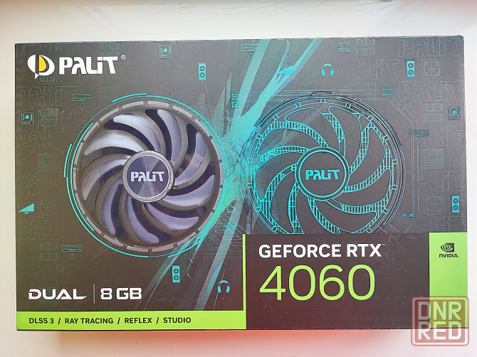 Видеокарта Palit GeForce RTX 4060 Dual 8GB GDDR6 (128bit) (2460/17000) Донецк - изображение 1