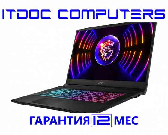 Игровой ноутбук MSI Katana 17.3" IPS Intel i5-12450H/RTX 4060 8Gb/RAM16ГБ/SSD 512ГБ Донецк