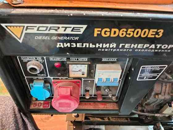 Генератор дизельный Forte 6500e3 б/у Макеевка