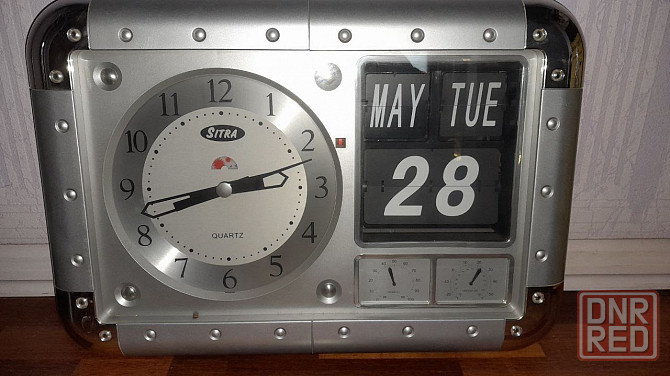часы Sitra (календарь,термометр,гигрометр) Донецк - изображение 1