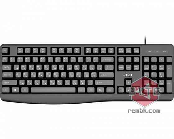 Клавиатура Acer OKW301 черный USB (ZL. KBDCC.01A) |Гарантия Макеевка