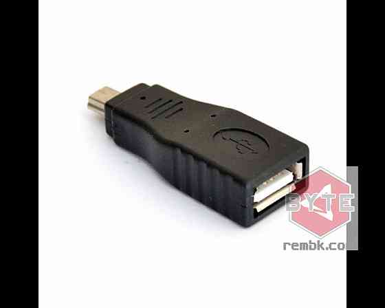 Адаптер DeTech USB 2.0 AF/Mini-B |Гарантия Макеевка