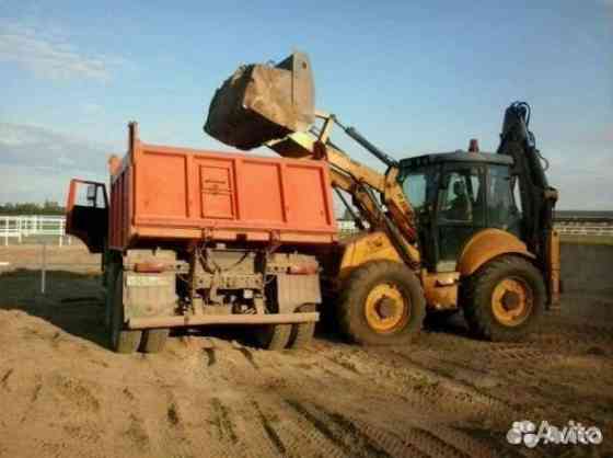 Услуги Трактора и Камаза Вывоз строительного мусора Донецк
