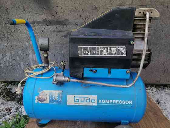 Gude Kompressor 210/8/24, компрессор 210 л/мин, 1,2 квт, 220 в, 24 л, 8 атм, 19 кг Донецк