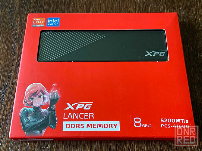Память ADATA DDR5-5200 16GB PC5-41600 XPG Lancer (2x8GB) Донецк - изображение 1