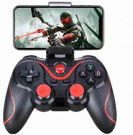 Беспроводной геймпад джойстик Wireless Controller Android X3 Black Горловка