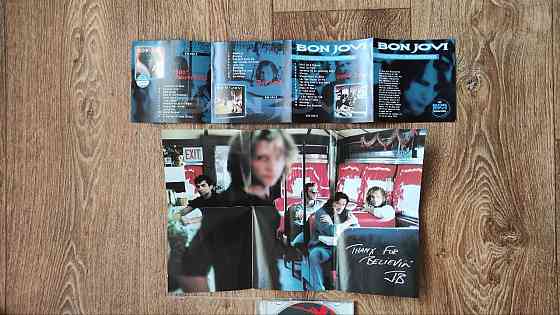 Фирменный Audio CD диск Bon Jovi "The Best Of - CroossRoad" IFPI Донецк