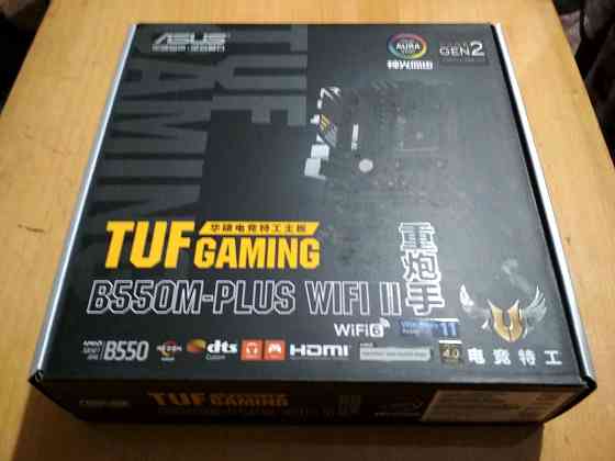 Asus TUF Gaming B550M Plus WIFI AMD AM4 Новая Гарантия Донецк