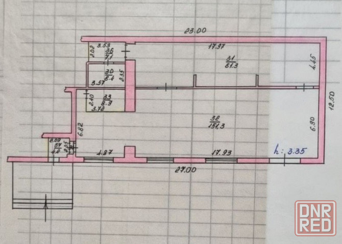 Продам помещение 270 кв.м., ул.Жукова, ж/м Строитель. Горловка - изображение 6