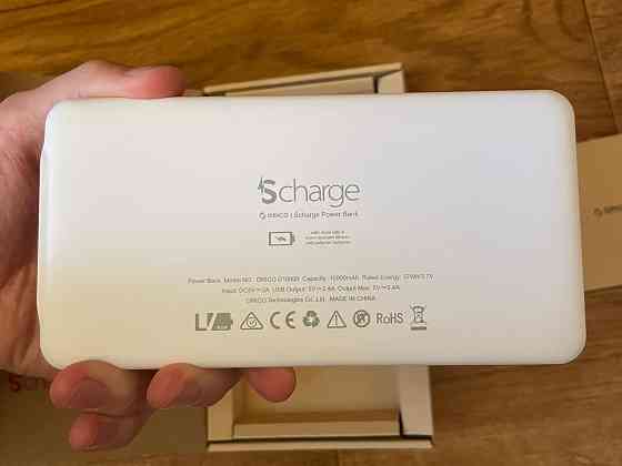 Power Bank ORICO 10000 мАч, портативное зарядное, зарядка, внешний аккумулятор Донецк