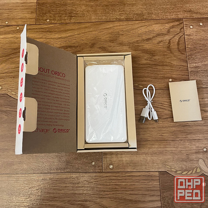 Power Bank ORICO 10000 мАч, портативное зарядное, зарядка, внешний аккумулятор Донецк - изображение 1