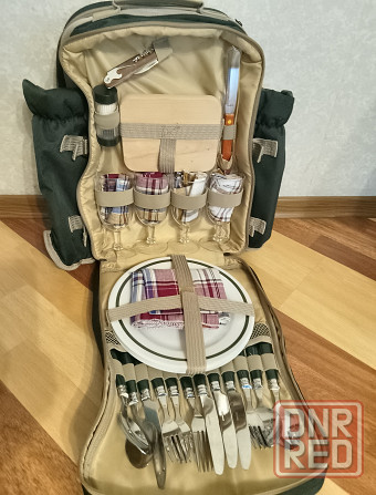 Рюкзак для пикника+коврик Донецк - изображение 1