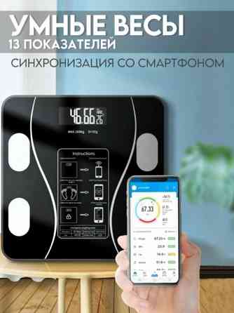 Умные напольные весы Body Fat Scale Донецк