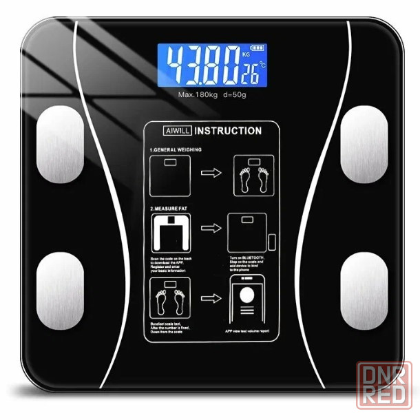 Умные напольные весы Body Fat Scale Донецк - изображение 1